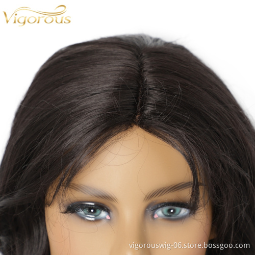 Plucked Hairlinde Wavy Cheap High Quality For Black Women Heat Resistant Hair Extension Lacefront Synthetic Wigs